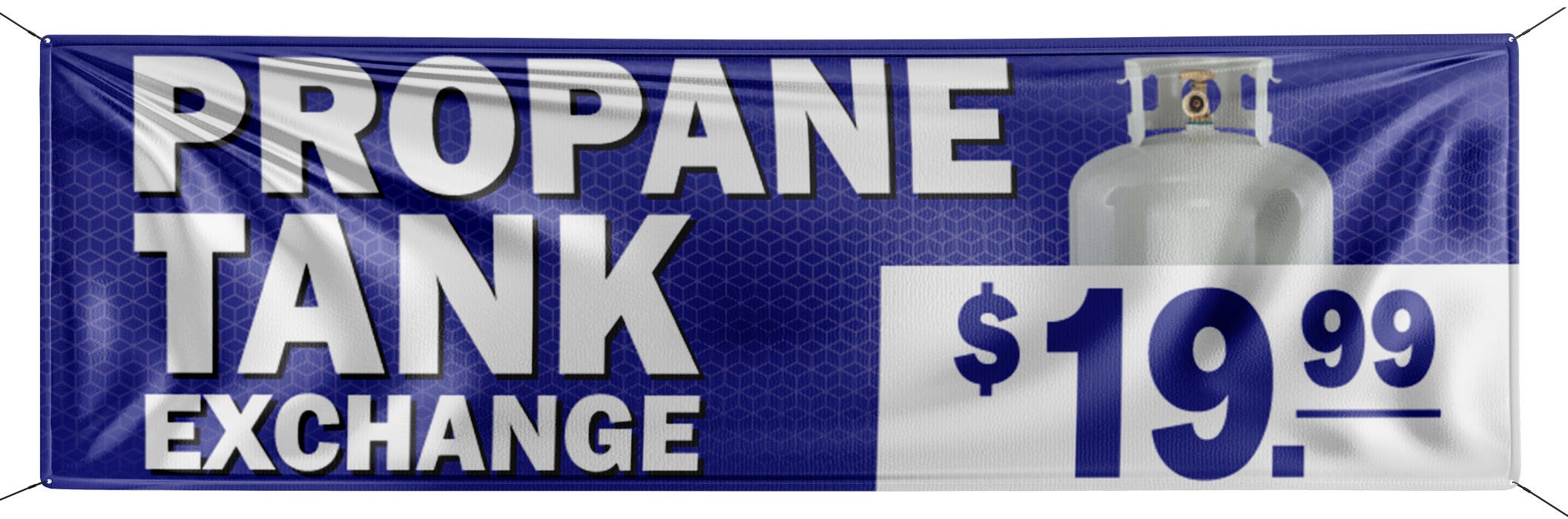 Propane Sold Here - Banner, 10'w x 3'h