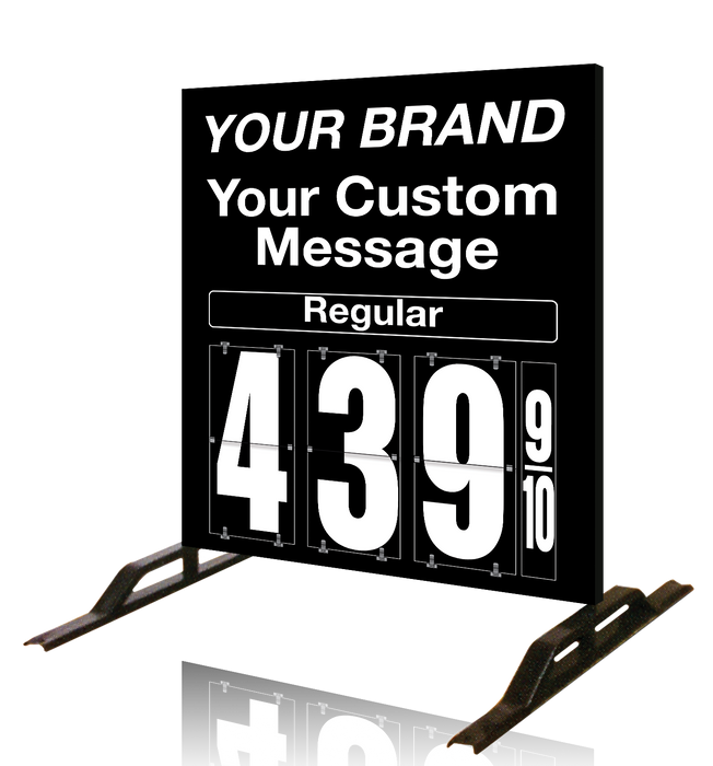 20" Single Product Fuel Price Sign