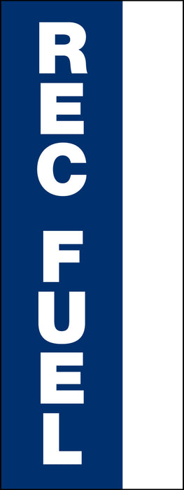 Fuel Grade Flag Mount Signs