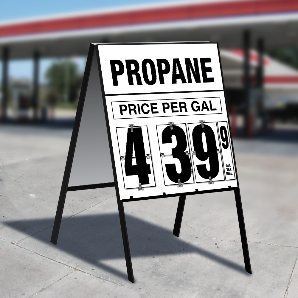 Free Standing Flip Signs