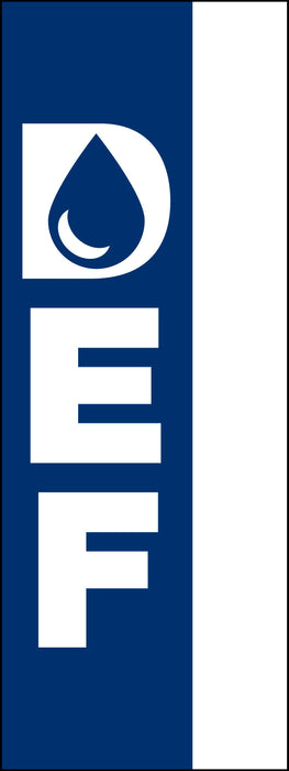 Fuel Grade Flag Mount Signs