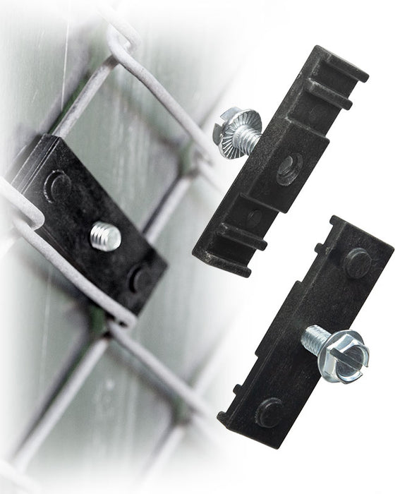 CHAIN LINK FENCE SIGN MOUNTING HARDWARE