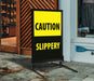 Insert- "CAUTION SLIPPERY"