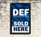 DEF Sold Here- 28" x 44" Insert