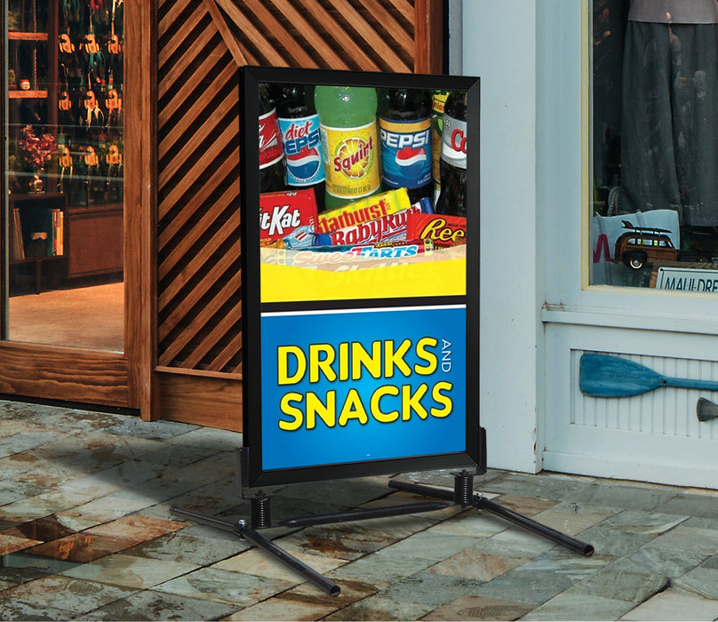 Drinks And Snacks- 28" x 44" .020 Styrene Insert