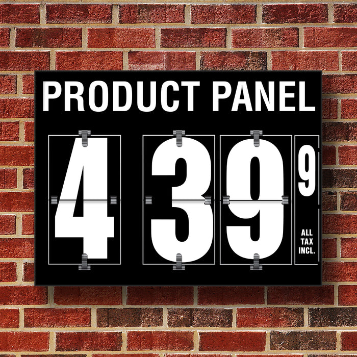 10" Flip Numbers- Single-Product, Wall or Pole Mount