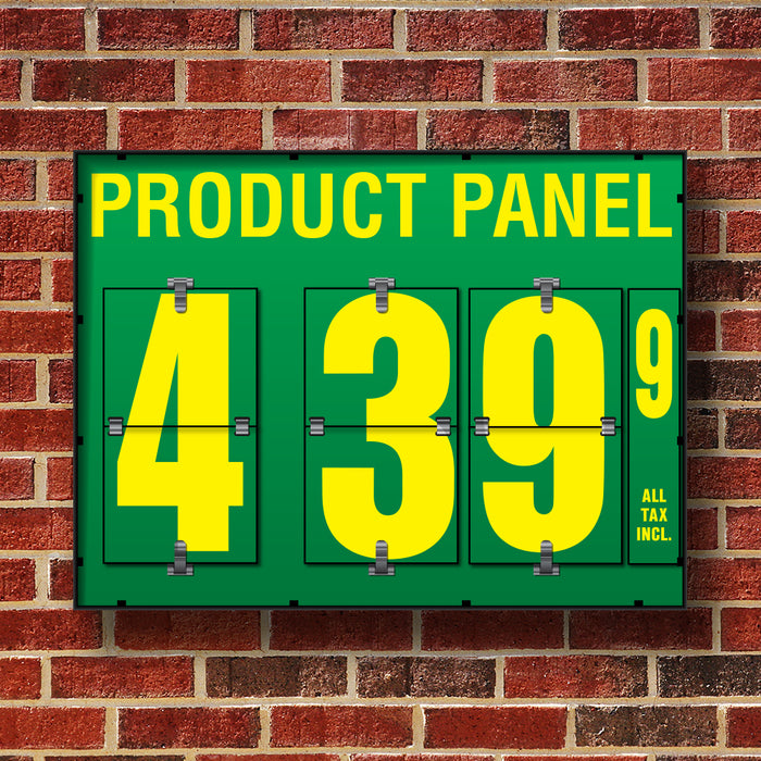 10" Flip Numbers- Single-Product, Wall or Pole Mount