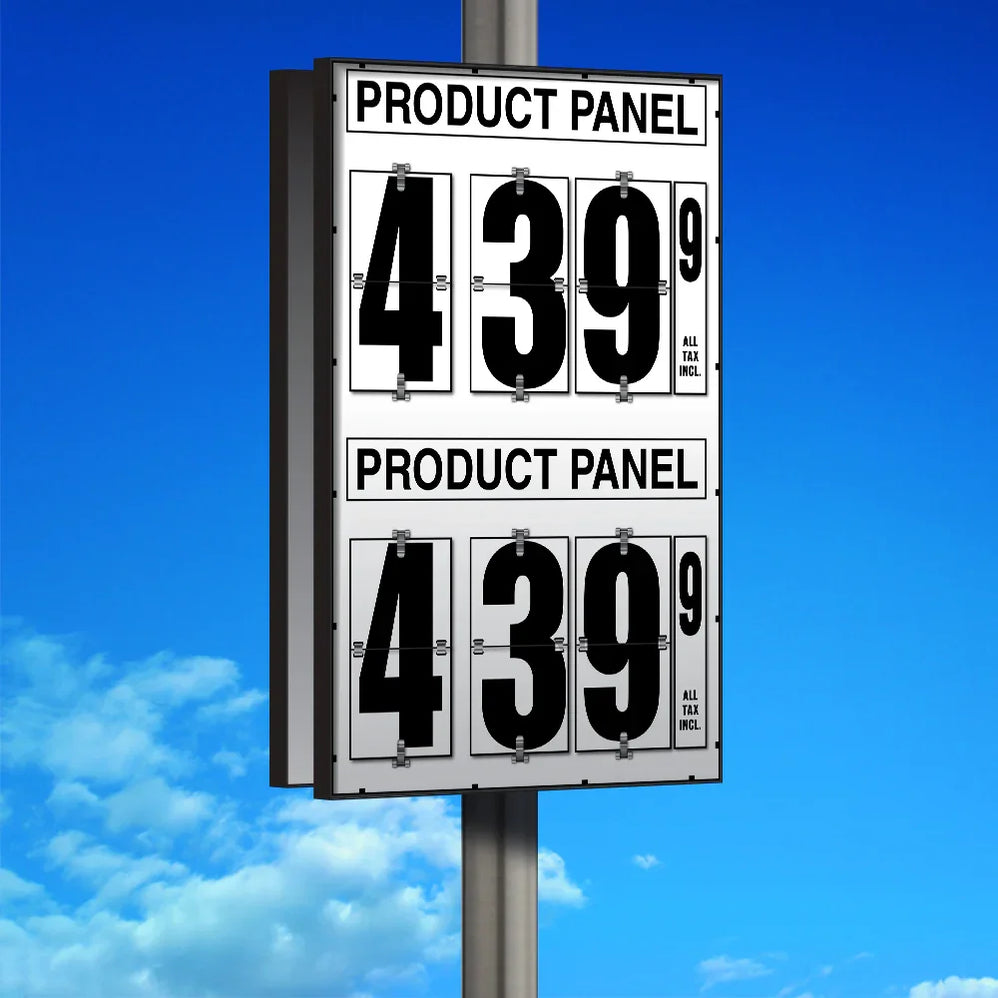 Fuel Price Flip Signs — UnitedSign