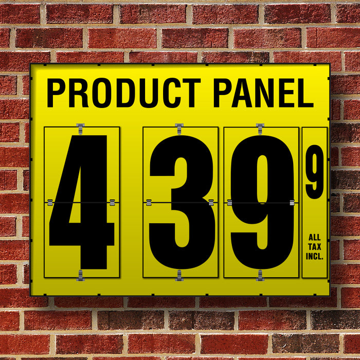 16" Flip Numbers- Single-Product, Wall or Pole Mount