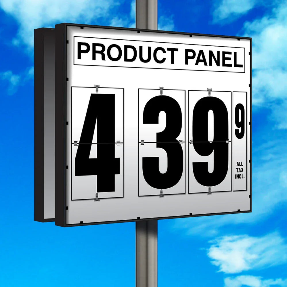 Fuel Price Flip Signs — UnitedSign