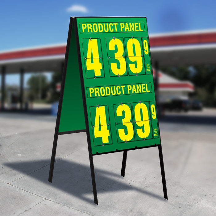 16" Flip Numbers- 2 Product, Double Sided A-Frame