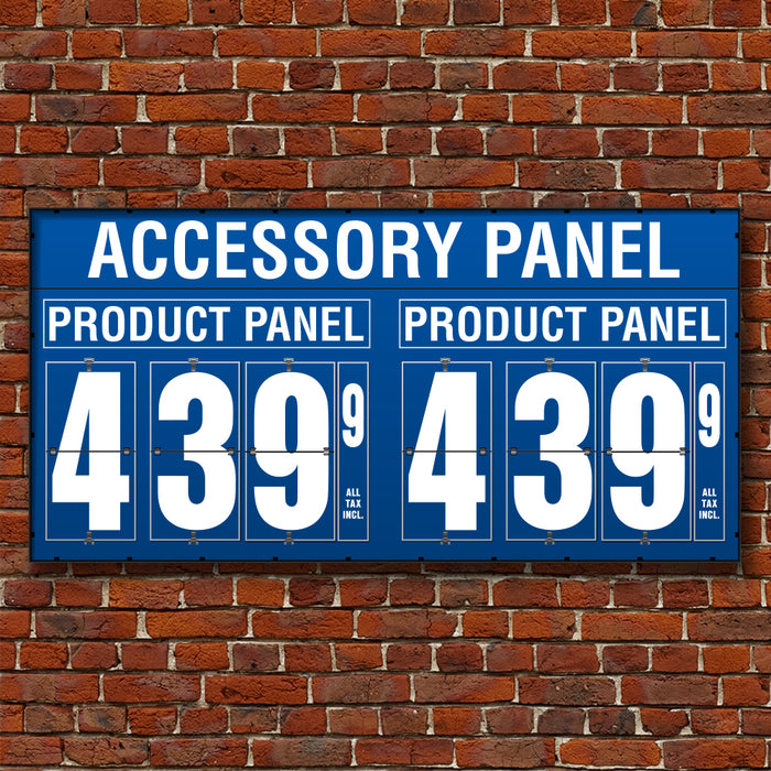 16" Flip Numbers- Two-Product, Horizontal Pole or Wall Mount