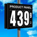 20" Flip Numbers- Single-Product, Double-Sided Pole Mount