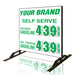 Two Product Flip All Double Sided Sign