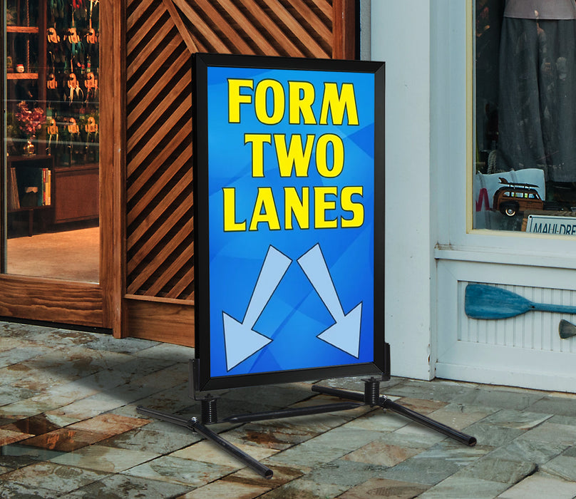 Insert- "Form Two Lanes"