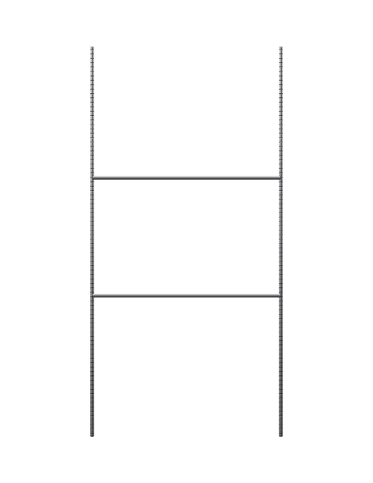 H-Wire Stake Yard Sign Frame