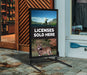 Licenses Sold Here- 28"w x 44"h 4mm Coroplast Insert