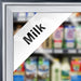 "Milk" Cooler Door Decal