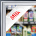 "Milk" Cooler Door Decal
