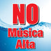 NO Música Alta- 12"w x 12"h Square Sign