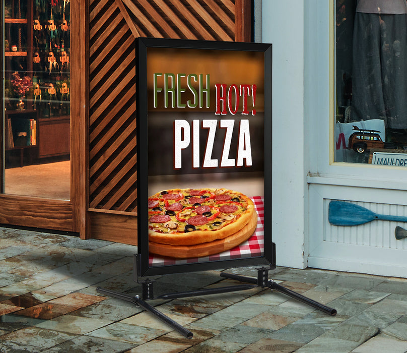 Pizza-  28"w x 44"h Styrene Insert