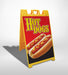 Hot Dogs- 28"w x 44"h 4mm Coroplast Insert