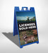 Licenses Sold Here- 28"w x 44"h 4mm Coroplast Insert