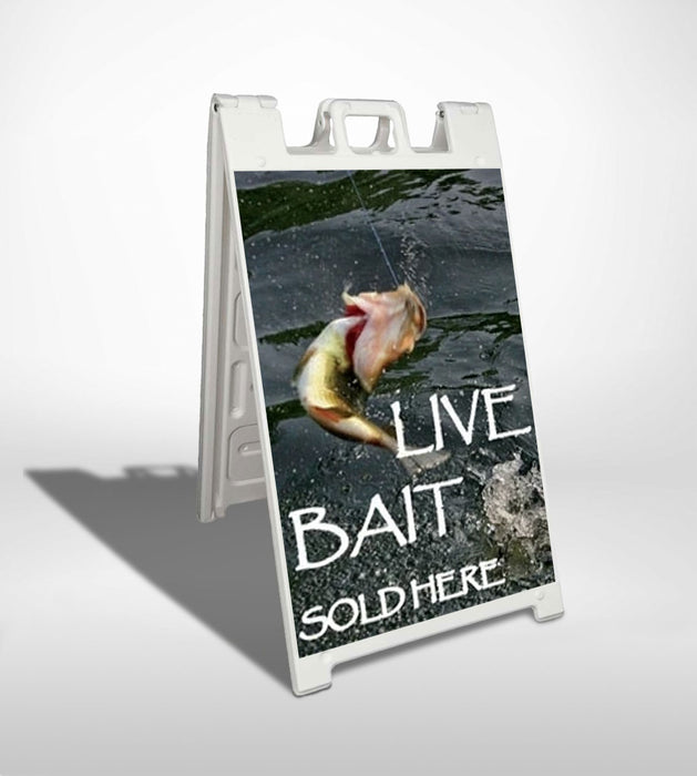 Live Bait- 24"w x 36"h 4mm Coroplast Insert