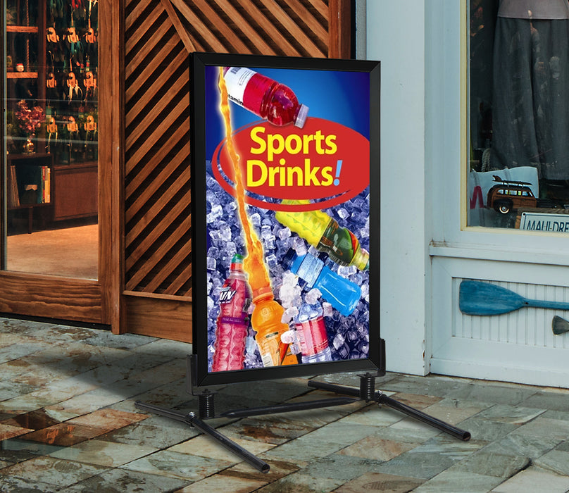Sports Drinks- 28" x 44" .020 Styrene Insert