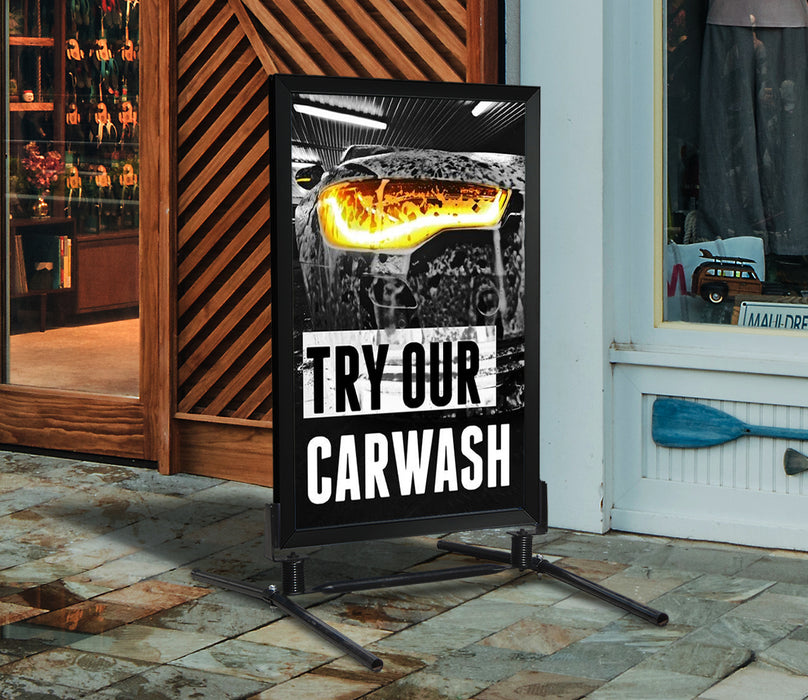 Insert- "Try Our Car Wash"