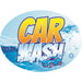 Car Wash- 12"w x 8"h Die-Cut Sign Panel