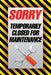 Temporarily Closed for Maintenance- 28"w x 44"h 4mm Coroplast Insert