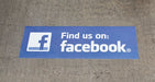 Find us on Facebook' Event-Trac Decal