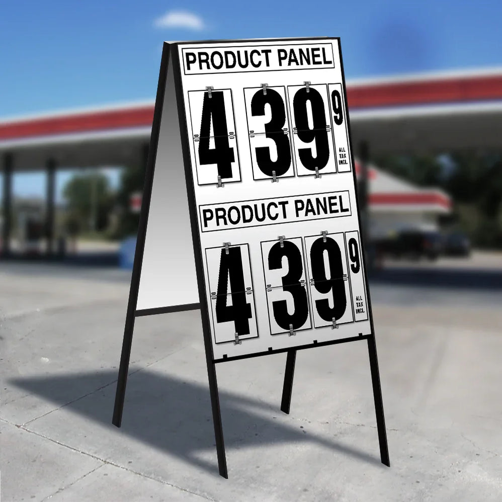 Fuel Price Flip Signs — UnitedSign