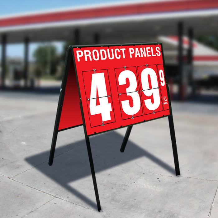 16" Flip Numbers- 1 Product, Double Sided A-Frame