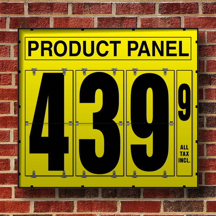 20" Flip Numbers- Single-Product, Wall or Pole Mount