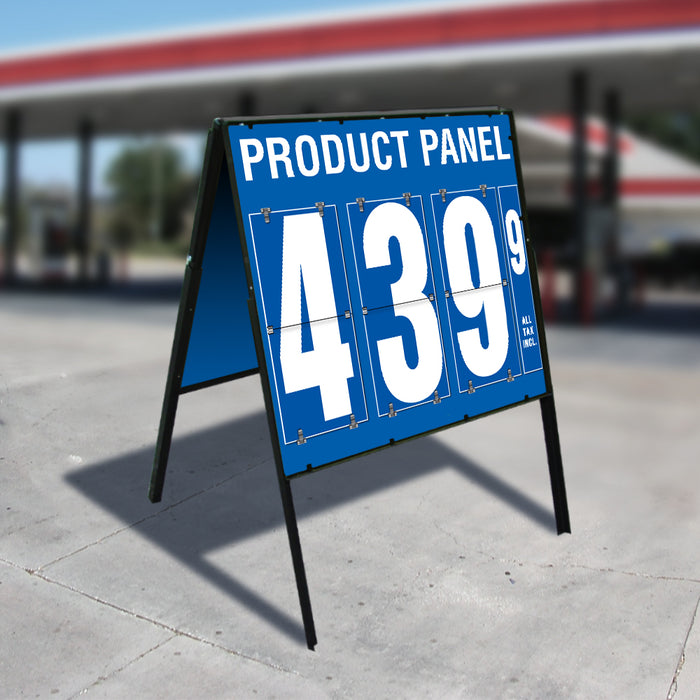 20" Flip Numbers- 1 Product, Double Sided A-Frame