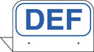 Aluminum FPI Tags- "DEF"