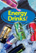 Aluminum Two Sided Panel  "Energy Drinks" for Flexible Curb Sign