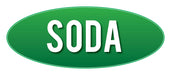 Soda Store Sign- 9" w x 23" h