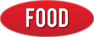 Food Store Sign 9"w x 23"h