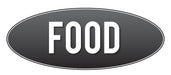 Food Store Sign 9"w x 23"h