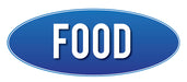 Food Store Sign 9"w x 23"h