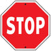 Reflective Aluminum Sign "Stop"