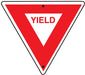 Reflective Aluminum "Yield" Sign