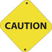 Caution- 12"w x 12"h Aluminum Trail Marker