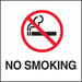 No Smoking Symbol- 6"w x 6"h Decal