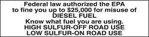 Federal law authorized the EPA to fine Decal