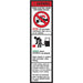 WARNING Explosion Hazard- 2.5"w x 9"h Decal