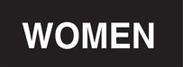 Women- 7"w x 2"h Decal